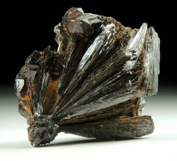 Goethite with Smoky-Amethyst Quartz from Mile Hi Rock and Mineral Society (RAMS) Claim, Lake George District, Park County, Colorado