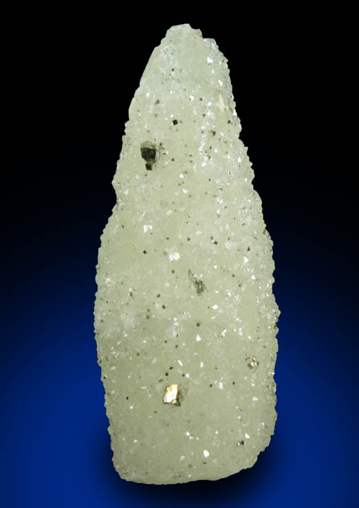 Pyrite and Quartz on Calcite from Millington Quarry, Bernards Township, Somerset County, New Jersey