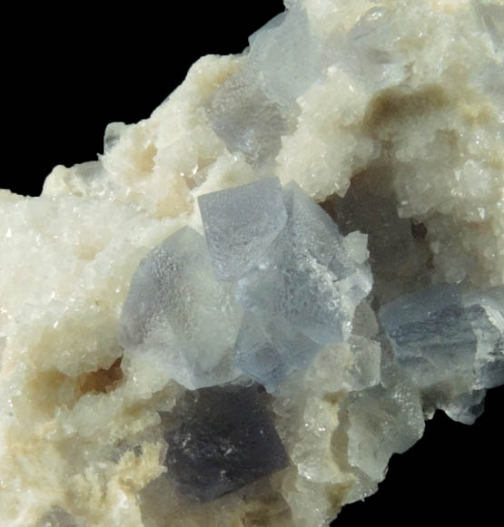 Fluorite on Quartz from Blanchard Mine, Hansonburg District, 8.5 km south of Bingham, Socorro County, New Mexico