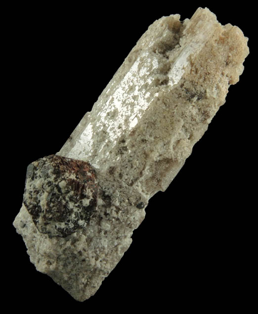 Bixbyite on Topaz with rhyolite inclusions from Topaz Mountain, Thomas Range, Juab County, Utah (Type Locality for Bixbyite)