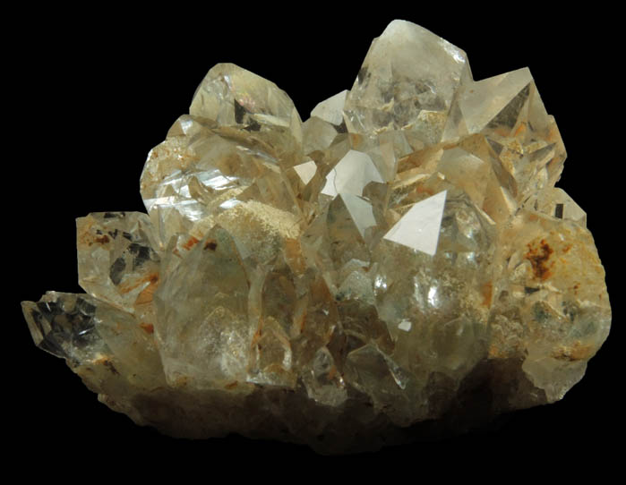 Quartz with phantom-growth zoning from Lane's Quarry, Westfield, Hampden County, Massachusetts