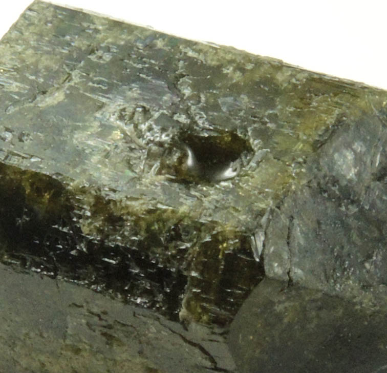 Vesuvianite from riverbank at confluence Vilyui (Wilui) River and Akhtaragda River, near Chernyshevsk, Sakha, Siberia, Russia