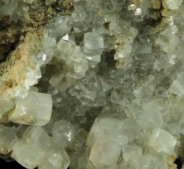 Calcite with minor Prehnite from Millington Quarry, Bernards Township, Somerset County, New Jersey