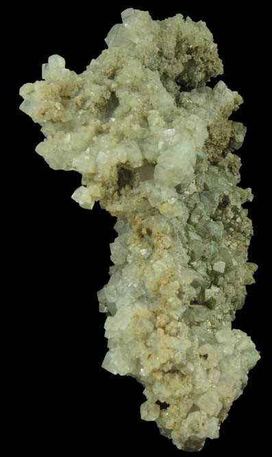 Calcite over Datolite from Millington Quarry, Bernards Township, Somerset County, New Jersey