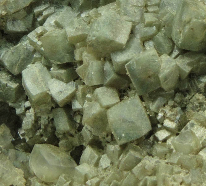 Calcite over Datolite from Millington Quarry, Bernards Township, Somerset County, New Jersey