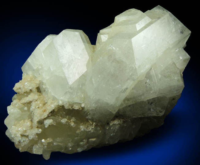 Apophyllite on Datolite from Millington Quarry, Bernards Township, Somerset County, New Jersey