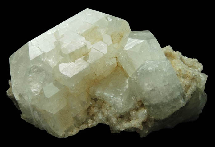 Apophyllite on Datolite from Millington Quarry, Bernards Township, Somerset County, New Jersey