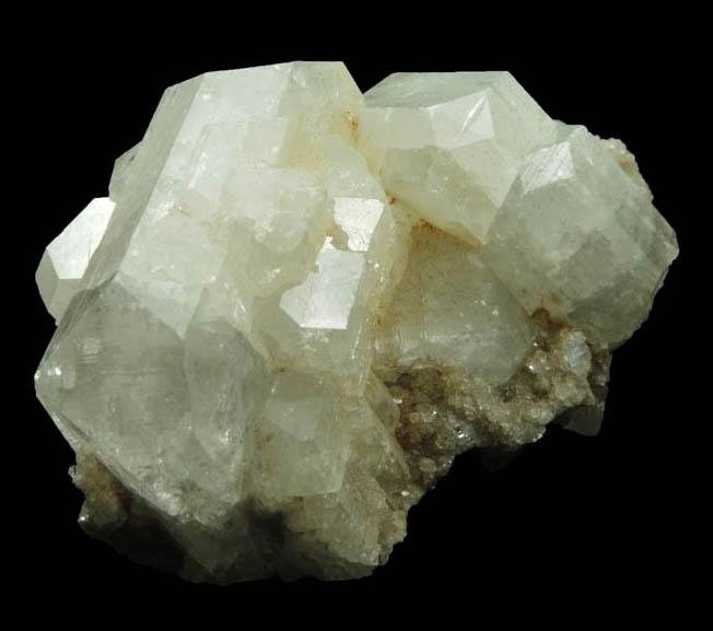 Apophyllite on Datolite from Millington Quarry, Bernards Township, Somerset County, New Jersey