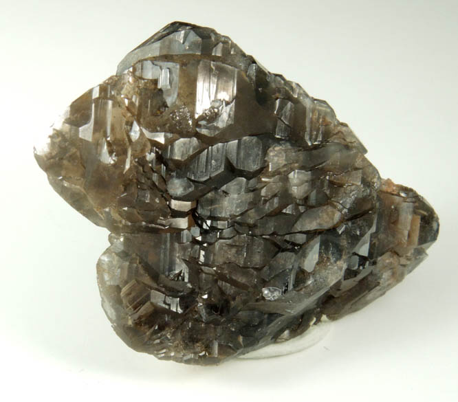 Quartz var. Smoky Quartz from Black and Blue prospect, Harris Park, Park County, Colorado