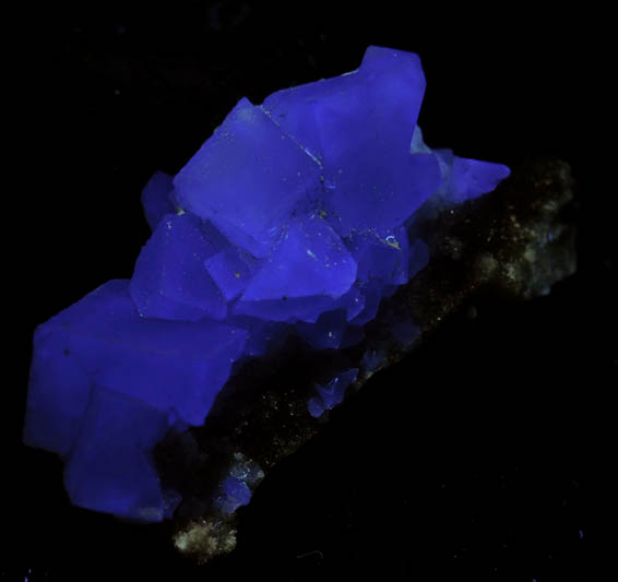 Fluorite on Quartz from Blanchard Mine, Hansonburg District, 8.5 km south of Bingham, Socorro County, New Mexico