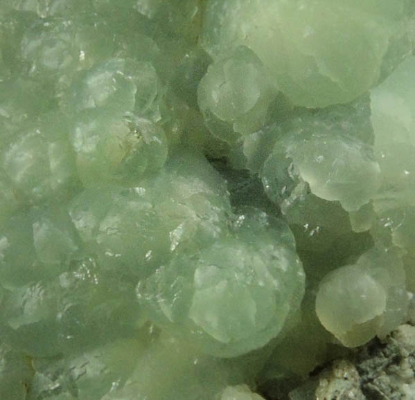 Prehnite from Millington Quarry, Bernards Township, Somerset County, New Jersey