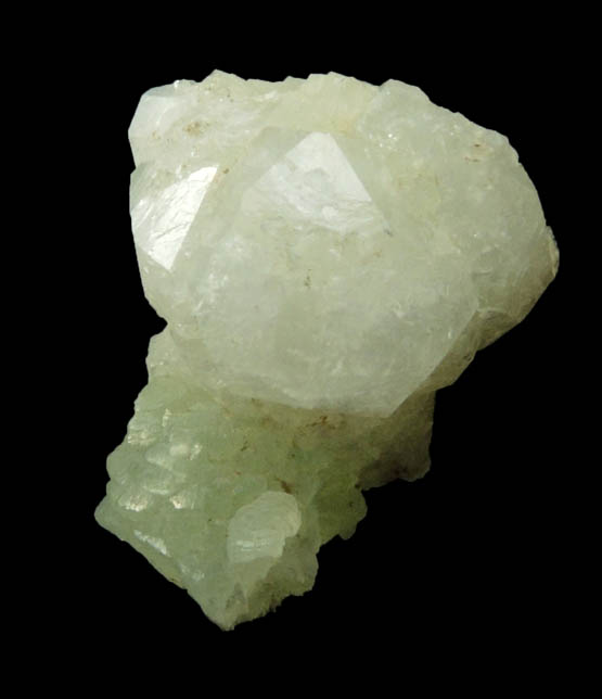 Analcime with Prehnite from Millington Quarry, Bernards Township, Somerset County, New Jersey