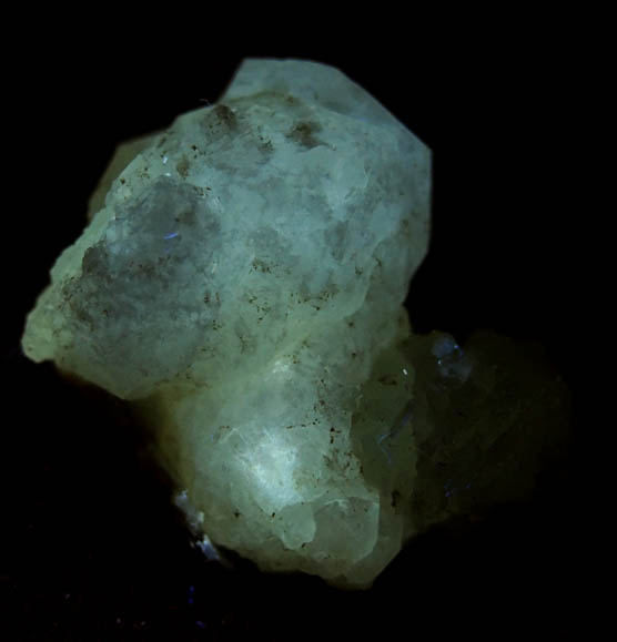 Analcime with Prehnite from Millington Quarry, Bernards Township, Somerset County, New Jersey