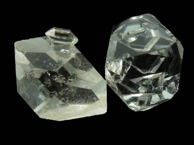 Quartz var. Herkimer Diamonds from Hickory Hill Diamond Diggings, Fonda, Montgomery County, New York