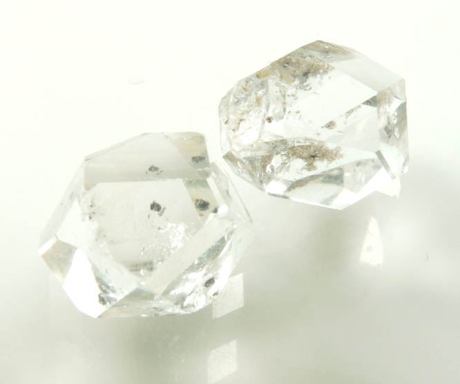 Quartz var. Herkimer Diamonds from Hickory Hill Diamond Diggings, Fonda, Montgomery County, New York