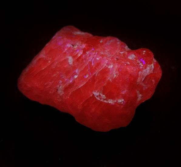 Corundum var. Ruby from Mogok District, 115 km NNE of Mandalay, Mandalay Division, Myanmar (Burma)