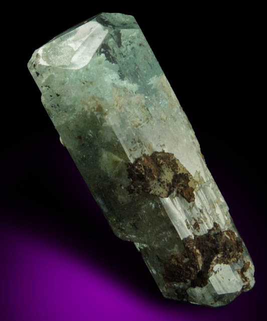 Beryl var. Aquamarine from Erongo Mountains, 20 km north of Usakos, Damaraland, Namibia