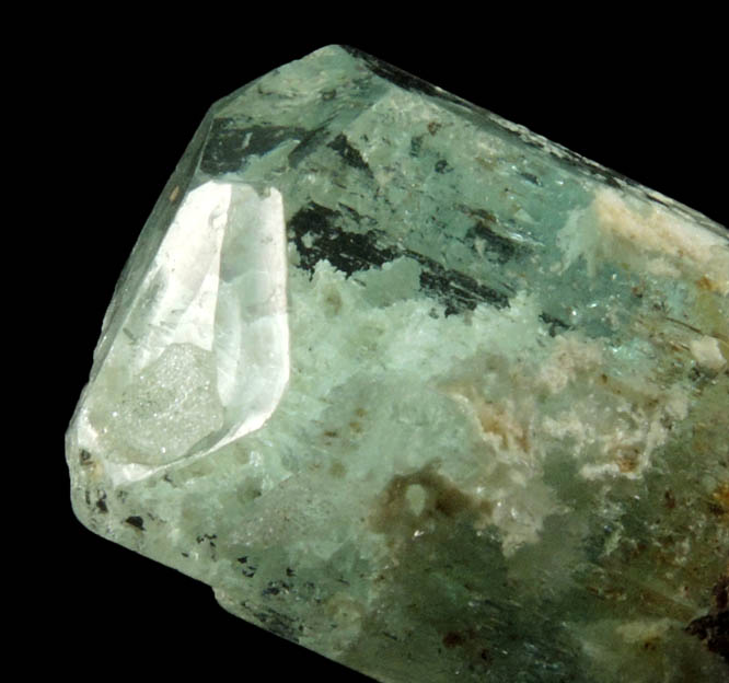 Beryl var. Aquamarine from Erongo Mountains, 20 km north of Usakos, Damaraland, Namibia