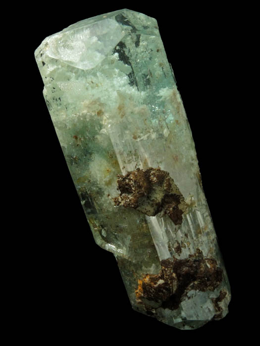 Beryl var. Aquamarine from Erongo Mountains, 20 km north of Usakos, Damaraland, Namibia