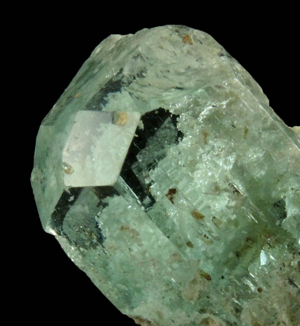 Beryl var. Aquamarine from Erongo Mountains, 20 km north of Usakos, Damaraland, Namibia