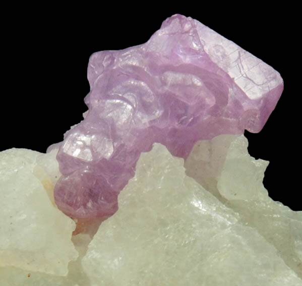 Corundum var. Pink Sapphire from Hassanabad Nala, Hunza Valley, Gilgit-Baltistan, Pakistan