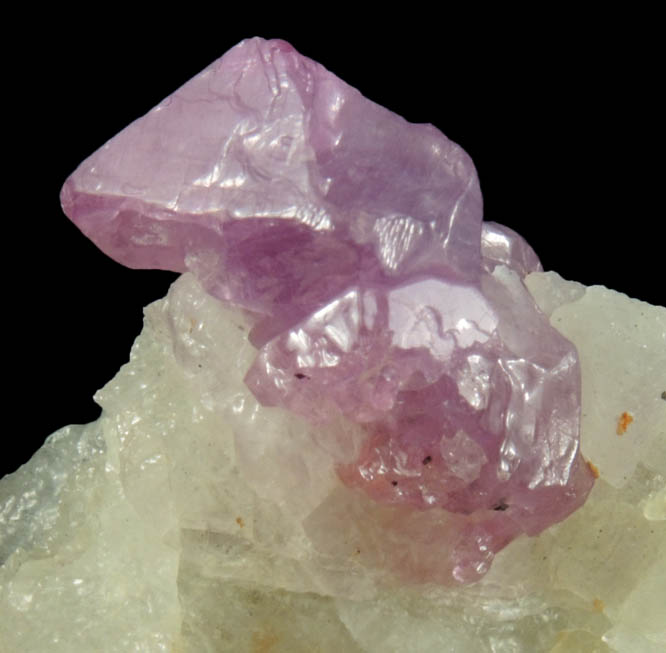 Corundum var. Pink Sapphire from Hassanabad Nala, Hunza Valley, Gilgit-Baltistan, Pakistan