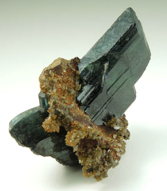 Vivianite and Siderite from Huanuni District, Dalence Province, Oruro Department, Bolivia