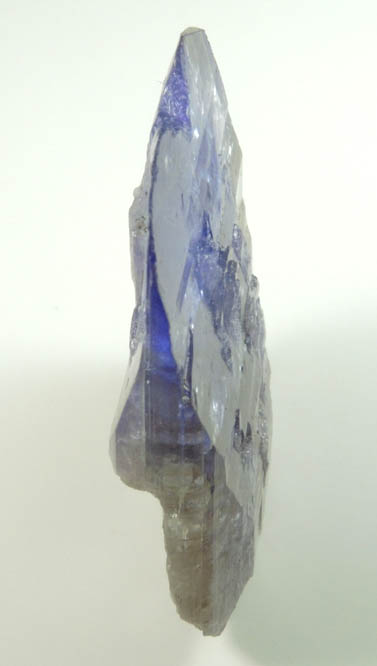 Tanzanite Crystal (blue gem variety of the mineral Zoisite) from Merelani Hills, western slope of Lelatama Mountains, Arusha Region, Tanzania (Type Locality for Tanzanite)