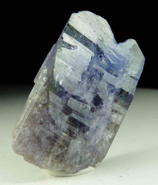 Tanzanite Crystal (blue gem variety of the mineral Zoisite) from Merelani Hills, western slope of Lelatama Mountains, Arusha Region, Tanzania (Type Locality for Tanzanite)