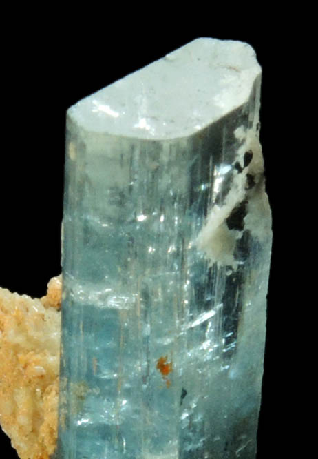 Beryl var. Aquamarine from Erongo Mountains, 20 km north of Usakos, Damaraland, Namibia