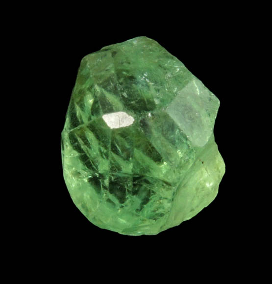 Grossular var. Tsavorite Garnet from Merelani Hills, near Arusha, Tanzania