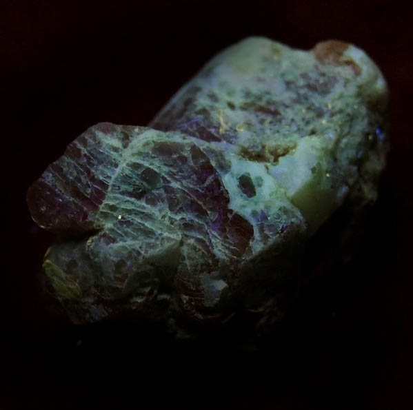 Lazulite from Laila, Gilgit District, Gilgit-Baltistan, Pakistan