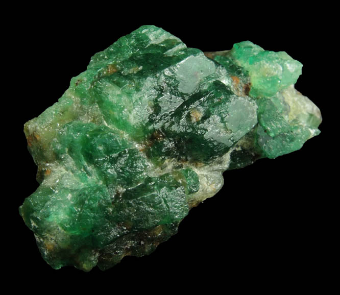 Beryl var. Emerald from Herat-Panjsher Fault, southeastern slope of the Panjshir River, Buzmal-Khenj area, Panjshir Province, Afghanistan