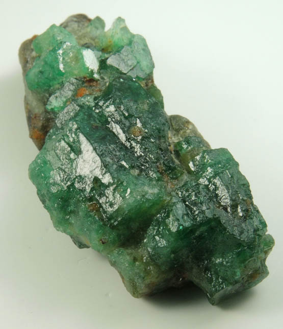 Beryl var. Emerald from Herat-Panjsher Fault, southeastern slope of the Panjshir River, Buzmal-Khenj area, Panjshir Province, Afghanistan