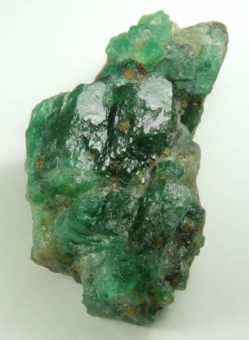 Beryl var. Emerald from Herat-Panjsher Fault, southeastern slope of the Panjshir River, Buzmal-Khenj area, Panjshir Province, Afghanistan