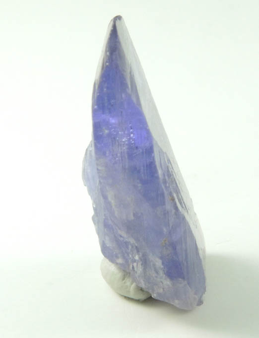 Tanzanite Crystal (blue gem variety of the mineral Zoisite) from Merelani Hills, western slope of Lelatama Mountains, Arusha Region, Tanzania (Type Locality for Tanzanite)