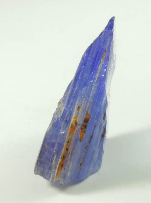 Tanzanite Crystal (blue gem variety of the mineral Zoisite) from Merelani Hills, western slope of Lelatama Mountains, Arusha Region, Tanzania (Type Locality for Tanzanite)