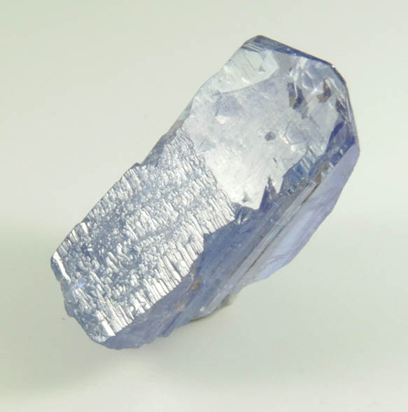 Tanzanite Crystal (blue gem variety of the mineral Zoisite) from Merelani Hills, western slope of Lelatama Mountains, Arusha Region, Tanzania (Type Locality for Tanzanite)