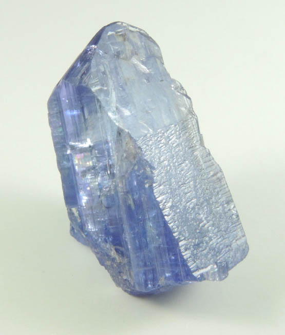 Tanzanite Crystal (blue gem variety of the mineral Zoisite) from Merelani Hills, western slope of Lelatama Mountains, Arusha Region, Tanzania (Type Locality for Tanzanite)