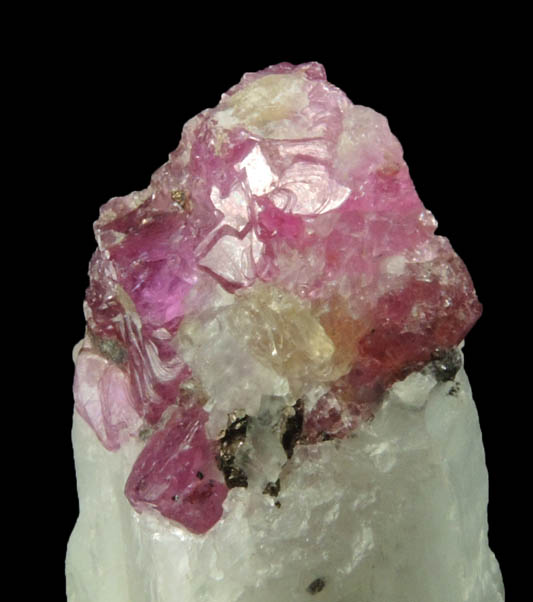 Corundum var. Ruby from Mogok District, 115 km NNE of Mandalay, Mandalay Division, Myanmar (Burma)