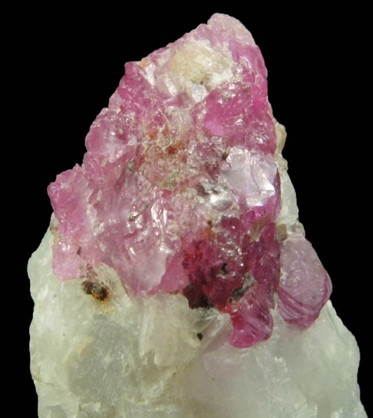 Corundum var. Ruby from Mogok District, 115 km NNE of Mandalay, Mandalay Division, Myanmar (Burma)