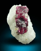 Corundum var. Ruby from Mogok District, 115 km NNE of Mandalay, Mandalay Division, Myanmar (Burma)