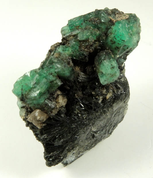 Beryl var. Emerald from Herat-Panjsher Fault, southeastern slope of the Panjshir River, Buzmal-Khenj area, Panjshir Province, Afghanistan