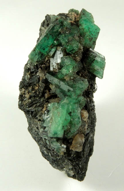 Beryl var. Emerald from Herat-Panjsher Fault, southeastern slope of the Panjshir River, Buzmal-Khenj area, Panjshir Province, Afghanistan