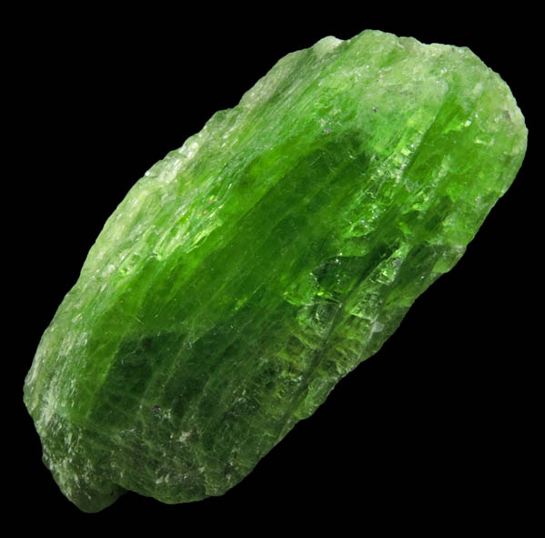 Forsterite var. Peridot from Mpwapwa District, Dodoma, Tanzania