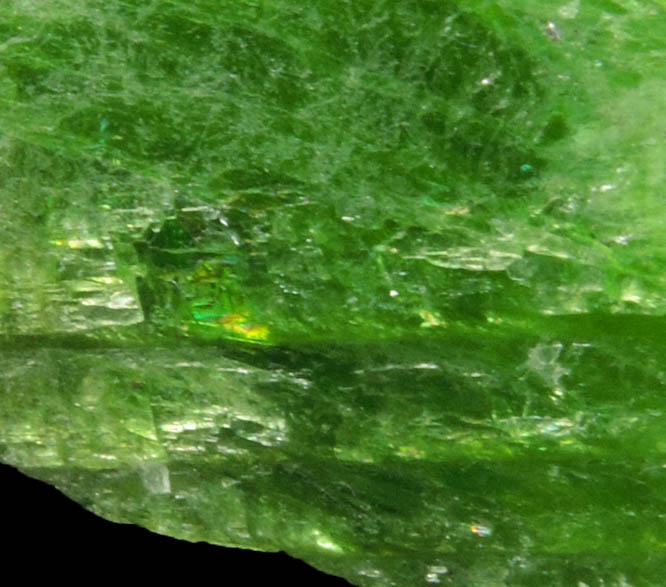 Forsterite var. Peridot from Mpwapwa District, Dodoma, Tanzania