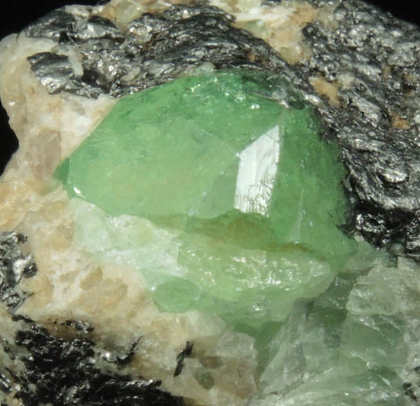 Grossular var. Tsavorite Garnet from Merelani Hills, near Arusha, Tanzania