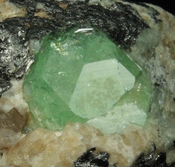 Grossular var. Tsavorite Garnet from Merelani Hills, near Arusha, Tanzania