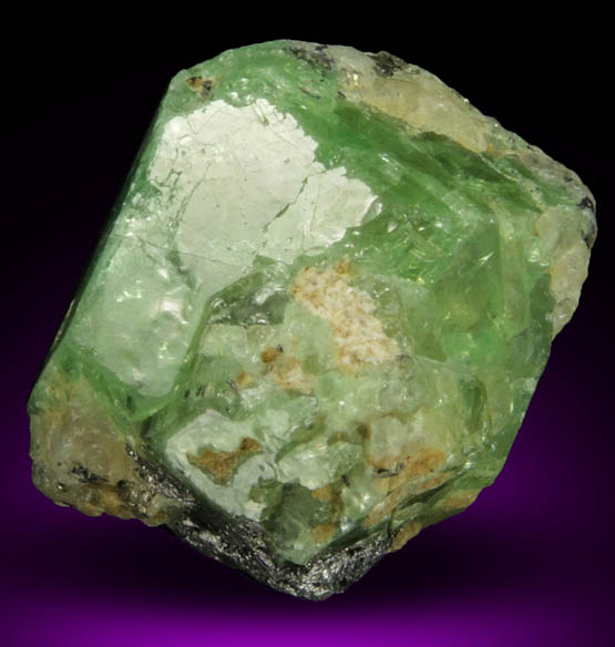 Grossular var. Tsavorite Garnet from Merelani Hills, near Arusha, Tanzania