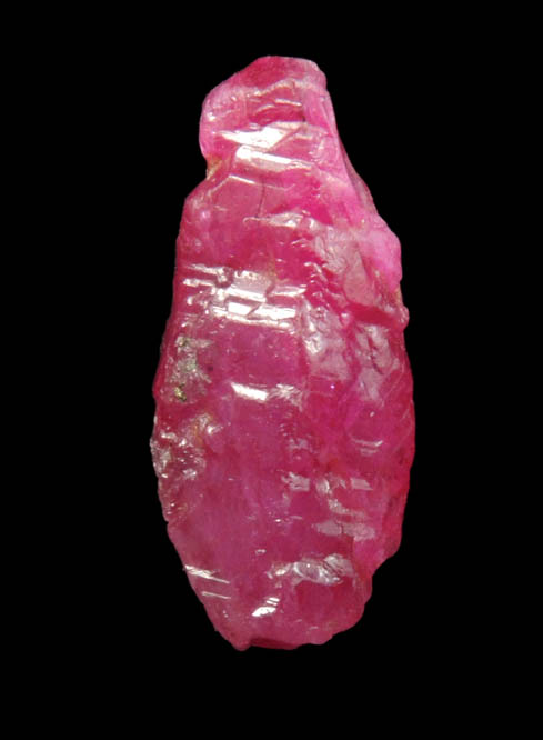 Corundum var. Ruby from Mogok District, 115 km NNE of Mandalay, Mandalay Division, Myanmar (Burma)